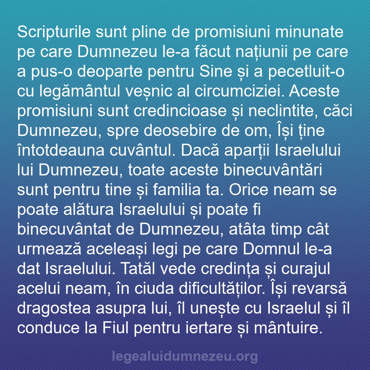 b0215 - Postare despre Legea lui Dumnezeu: Scripturile sunt pline de promisiuni minunate pe care Dumnezeu...