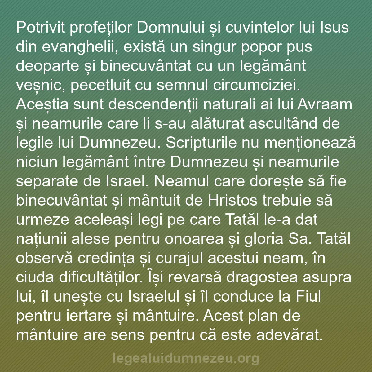 b0323 - Postare despre Legea lui Dumnezeu: Potrivit profeților Domnului și cuvintelor lui Isus din evanghelii,...